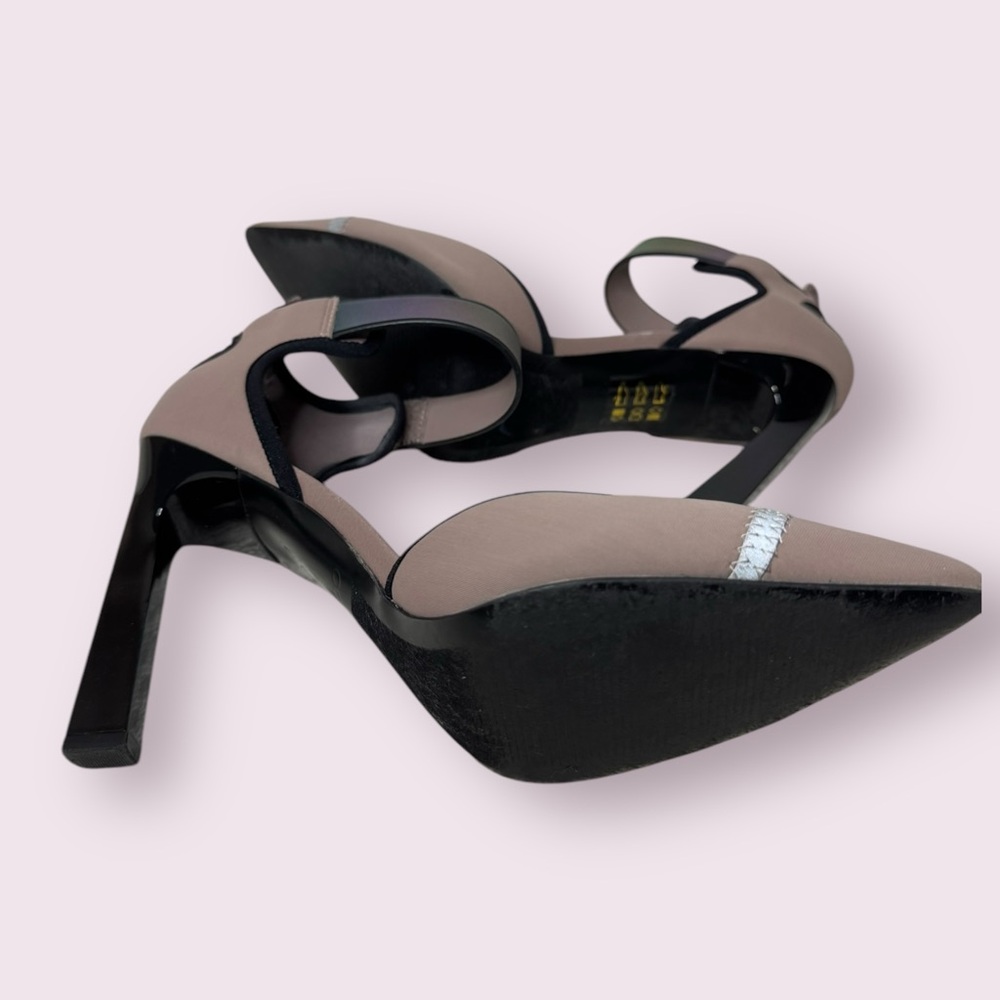 ALDO Crissy heels with light reflective details US 8.5 - Picture 7 of 9